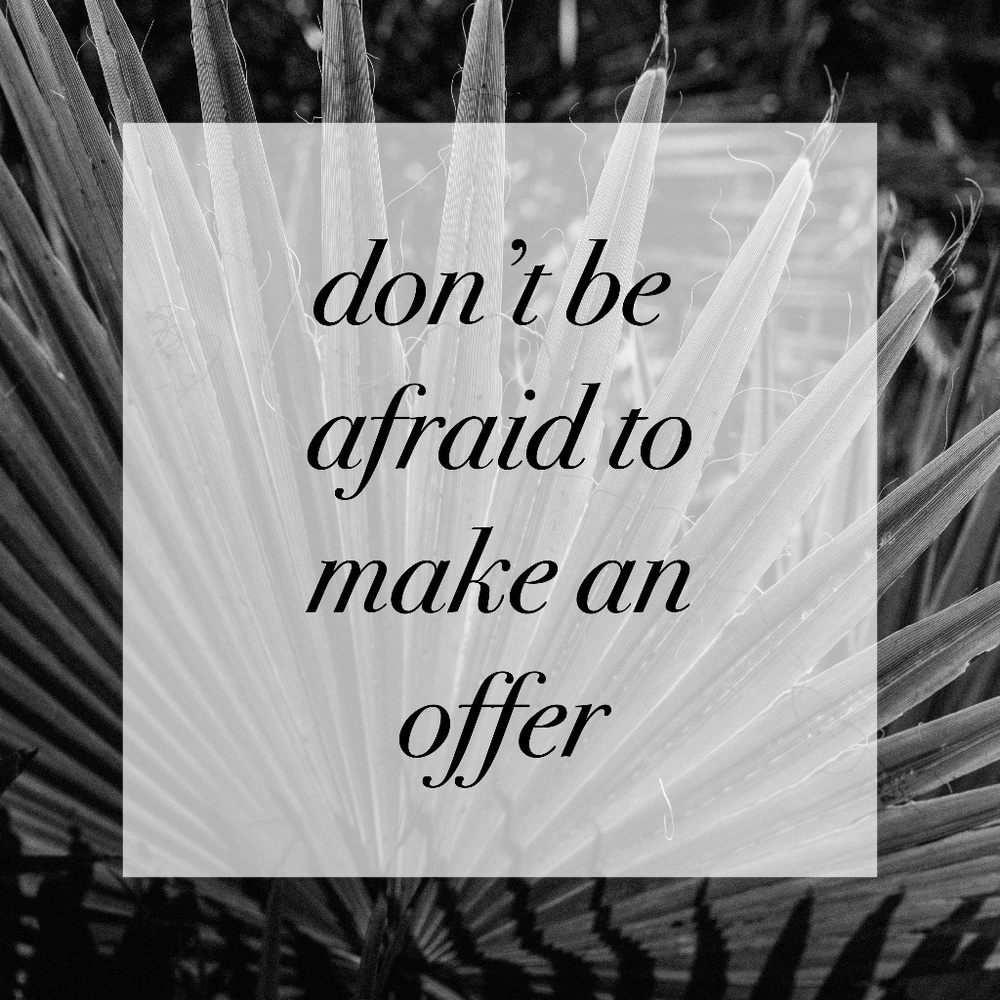 M a k e   a n   o f f e r